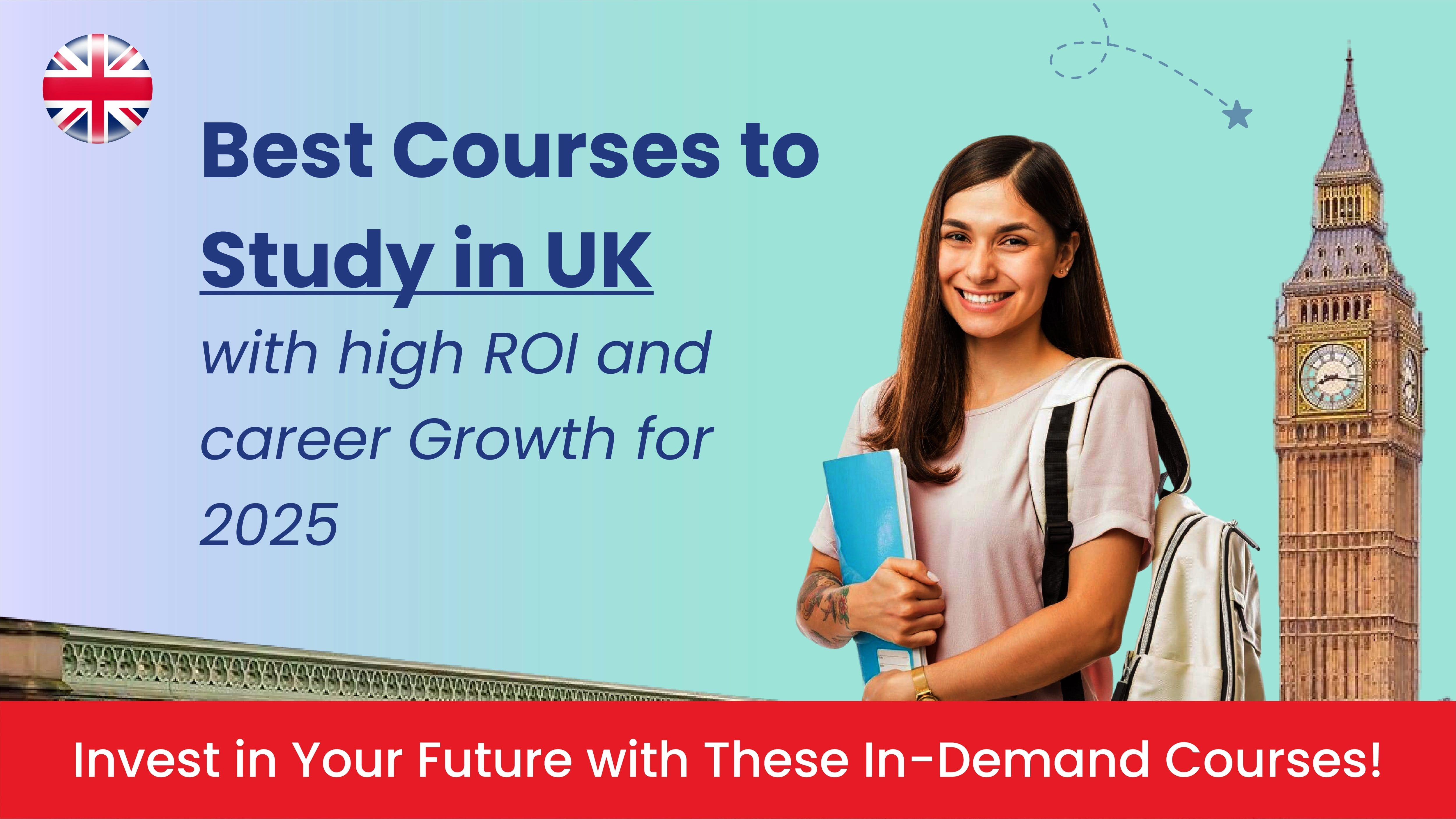 Best Courses to Study in UK with high ROI and career Growth for 2025