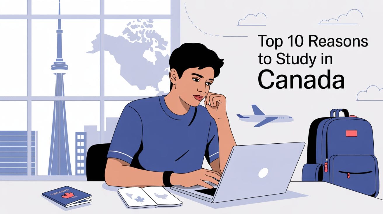 Top 10 reasons to study in canada
