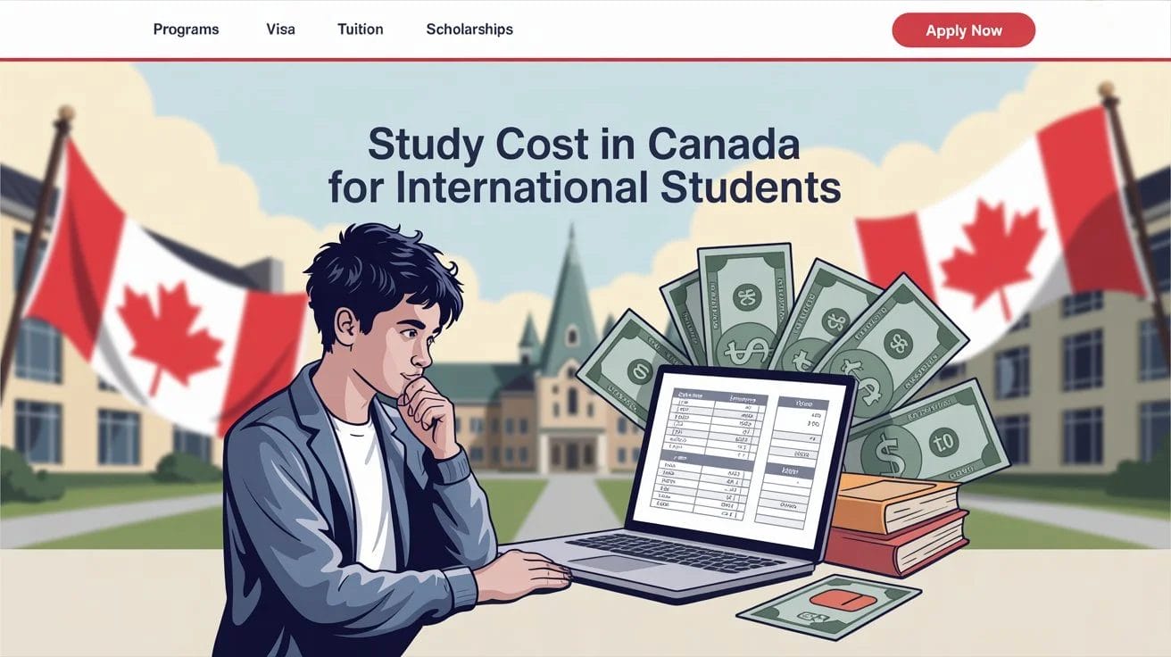 Study cost in Canada for international students