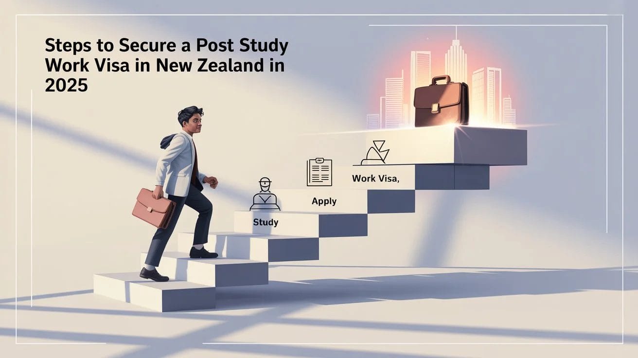 Steps to Secure a Post Study Work Visa in New Zealand in 2025