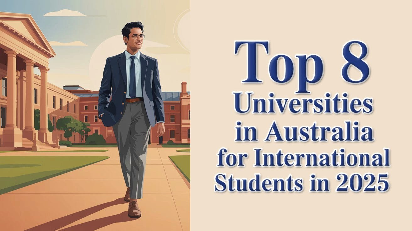 Top 8 Universities in Australia for International Students in 2025