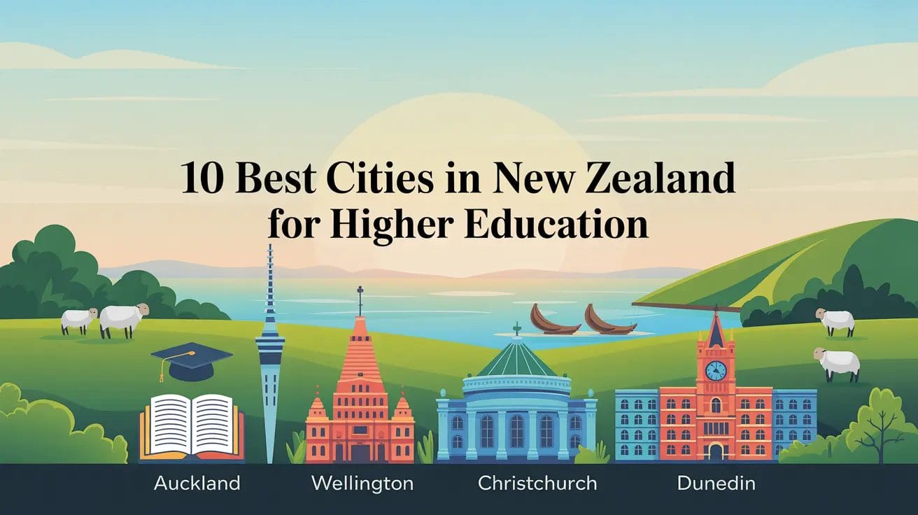 10 Best Cities in New Zealand for Higher Education
