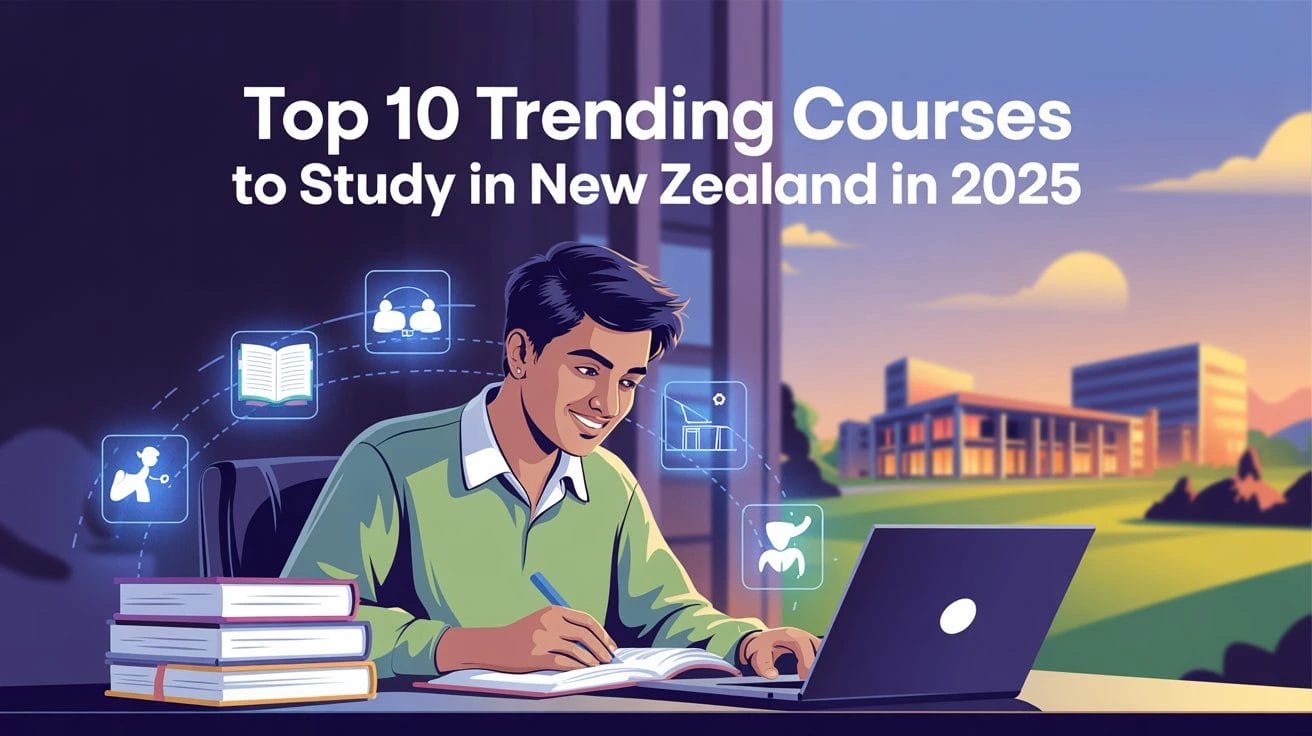 Top 10 Trending Courses to Study in New Zealand in 2025