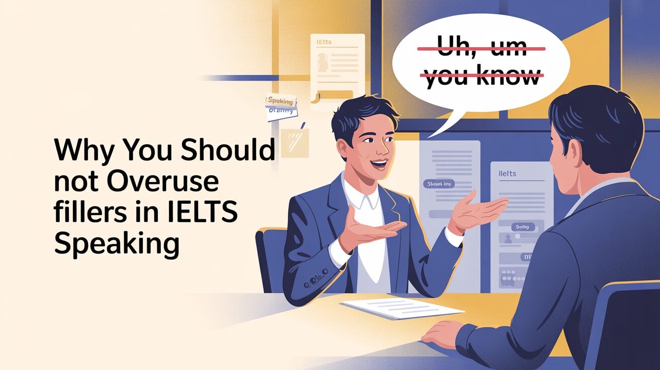 Why You Should Not Overuse Fillers in IELTS Speaking