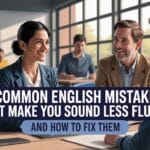 7 Common English Mistakes That Make You Sound Less Fluent (and How to Fix Them)